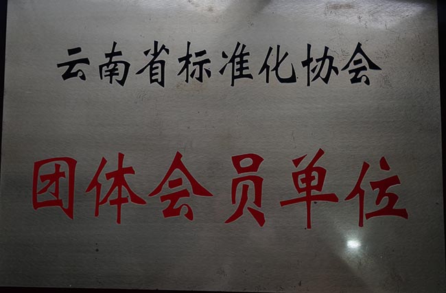 41-云南省標(biāo)準(zhǔn)化協(xié)會團體會員單位